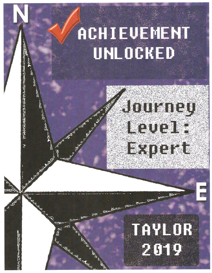 Cover Design: Achievement Unlocked - Journey Level: Expert