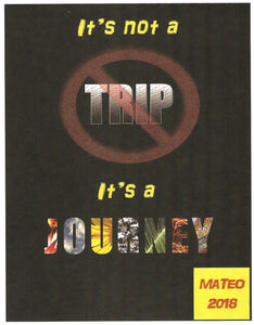 Cover Design: It's Not a Trip, It's a Journey